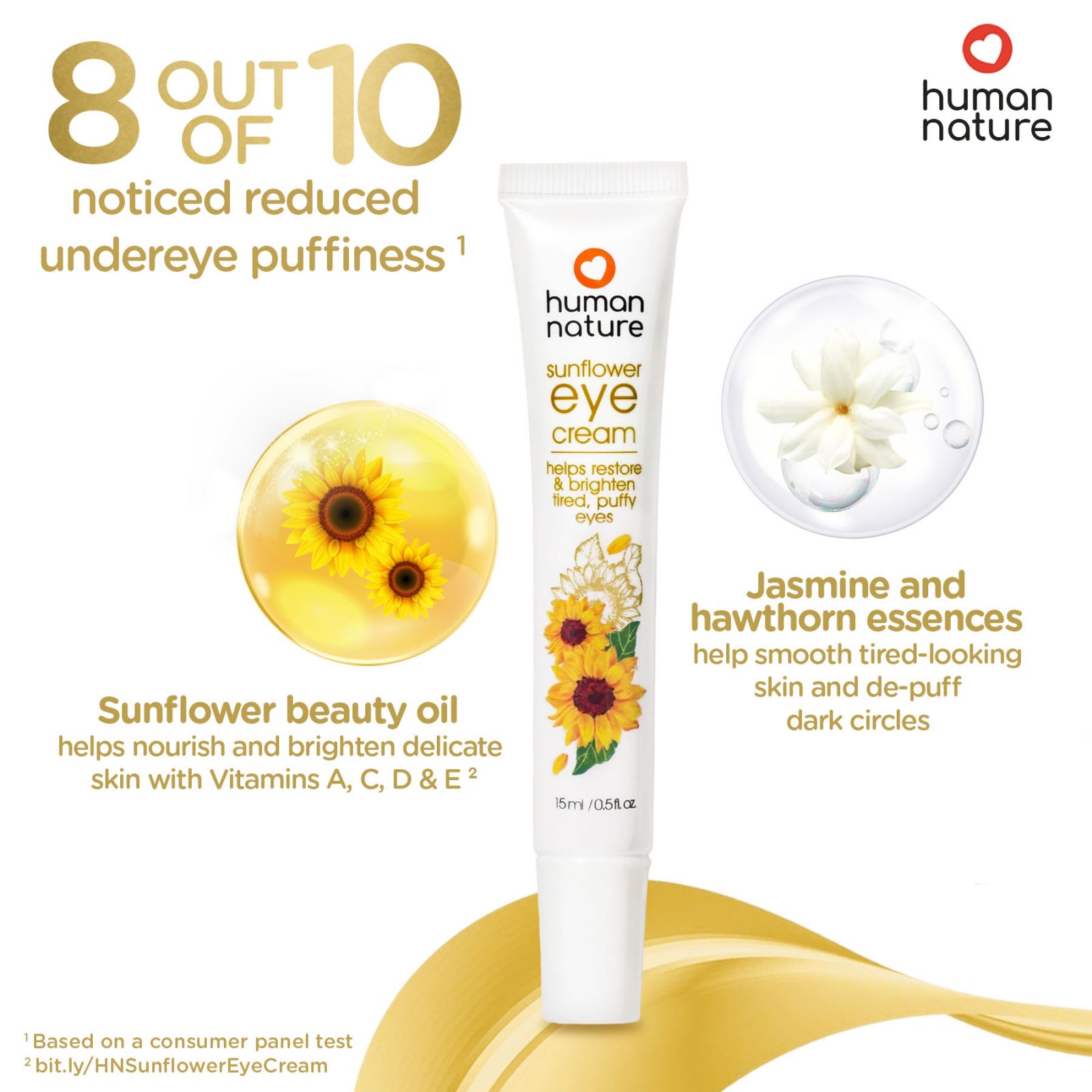 Sunflower Eye Cream 15ml - Image 4