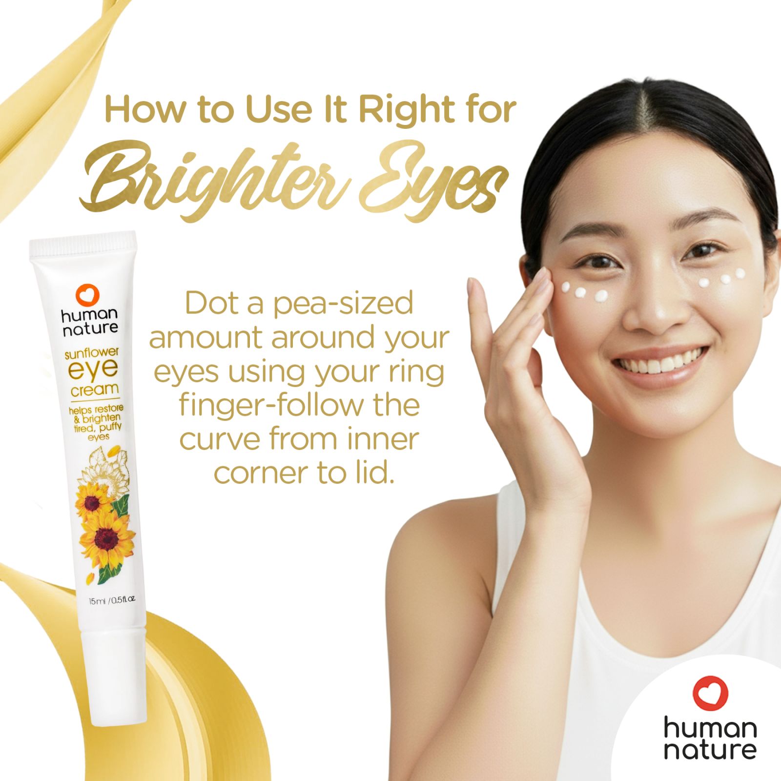 Sunflower Eye Cream 15ml - Image 3