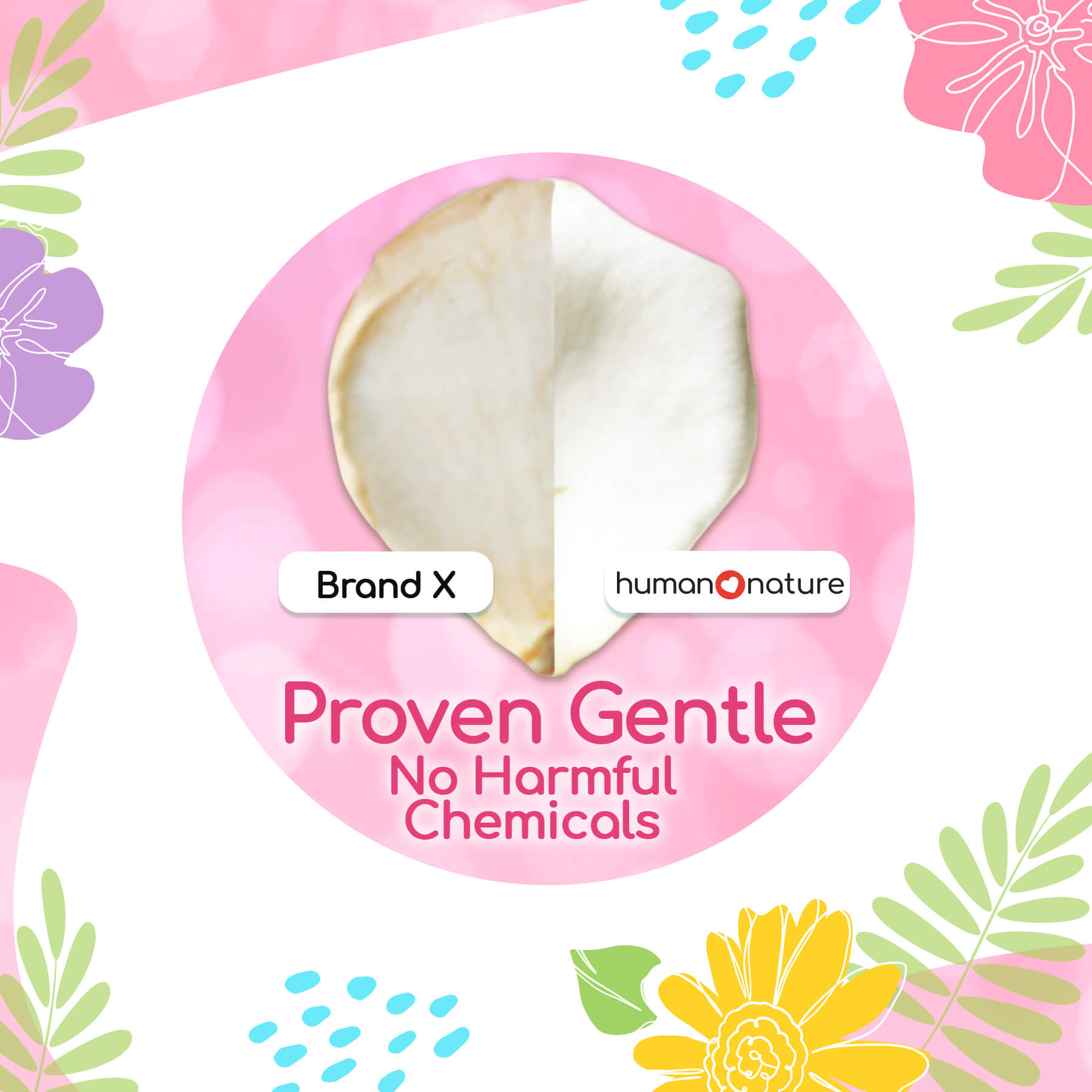 Pure and Sure Cool Fresh Tea Feminine Wash 165ml - Image 3