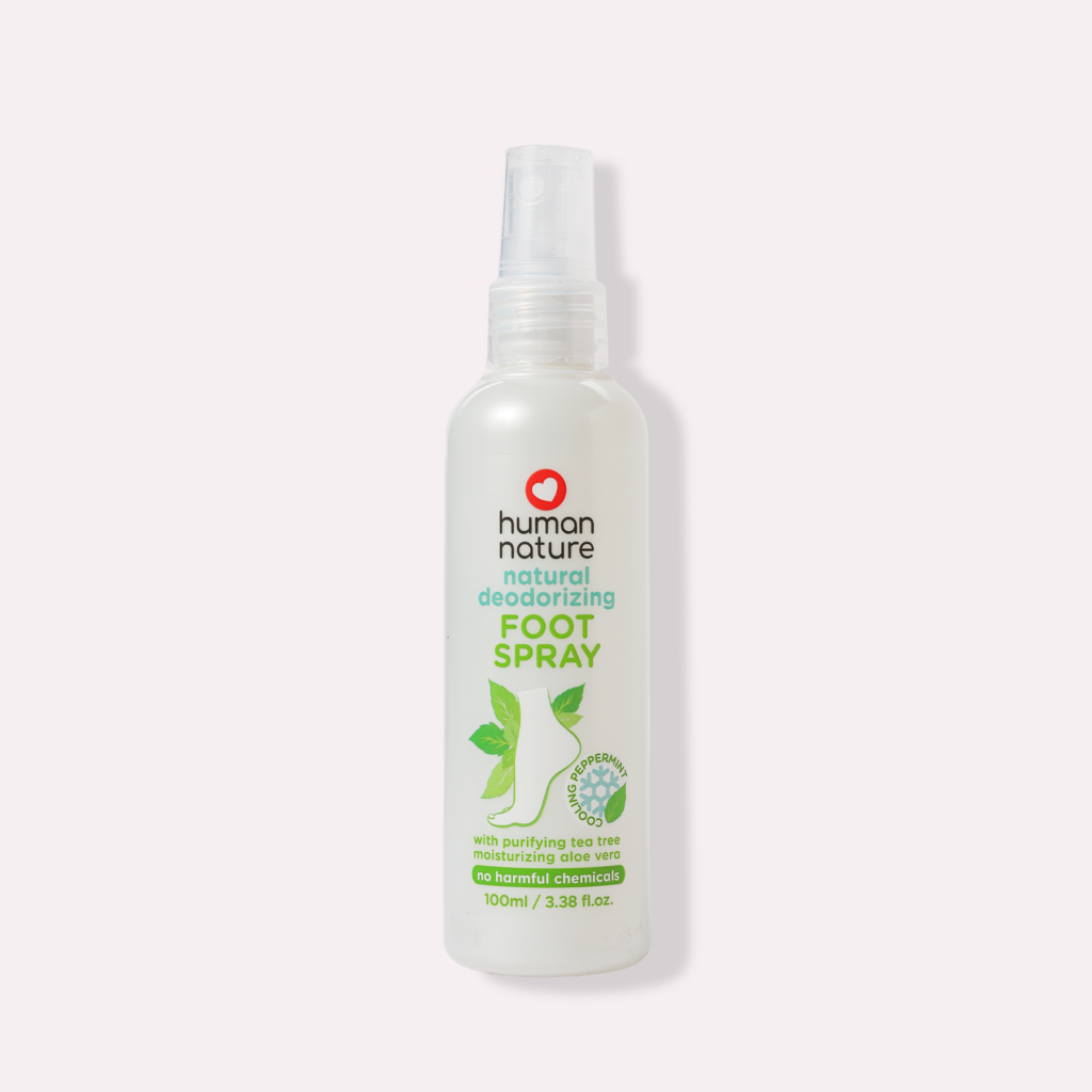 human nature deodorizing foot spray