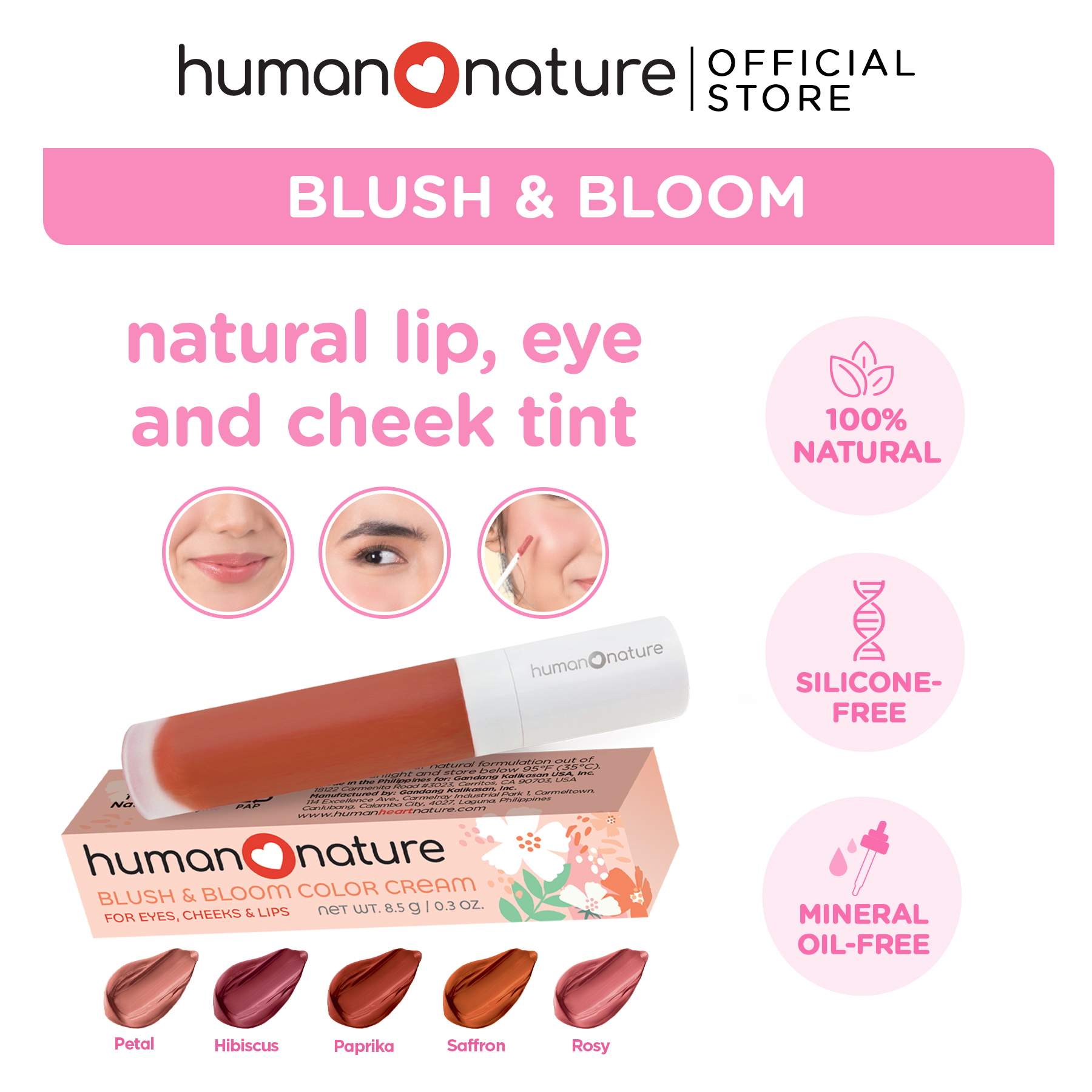 Human Nature Blush and Bloom