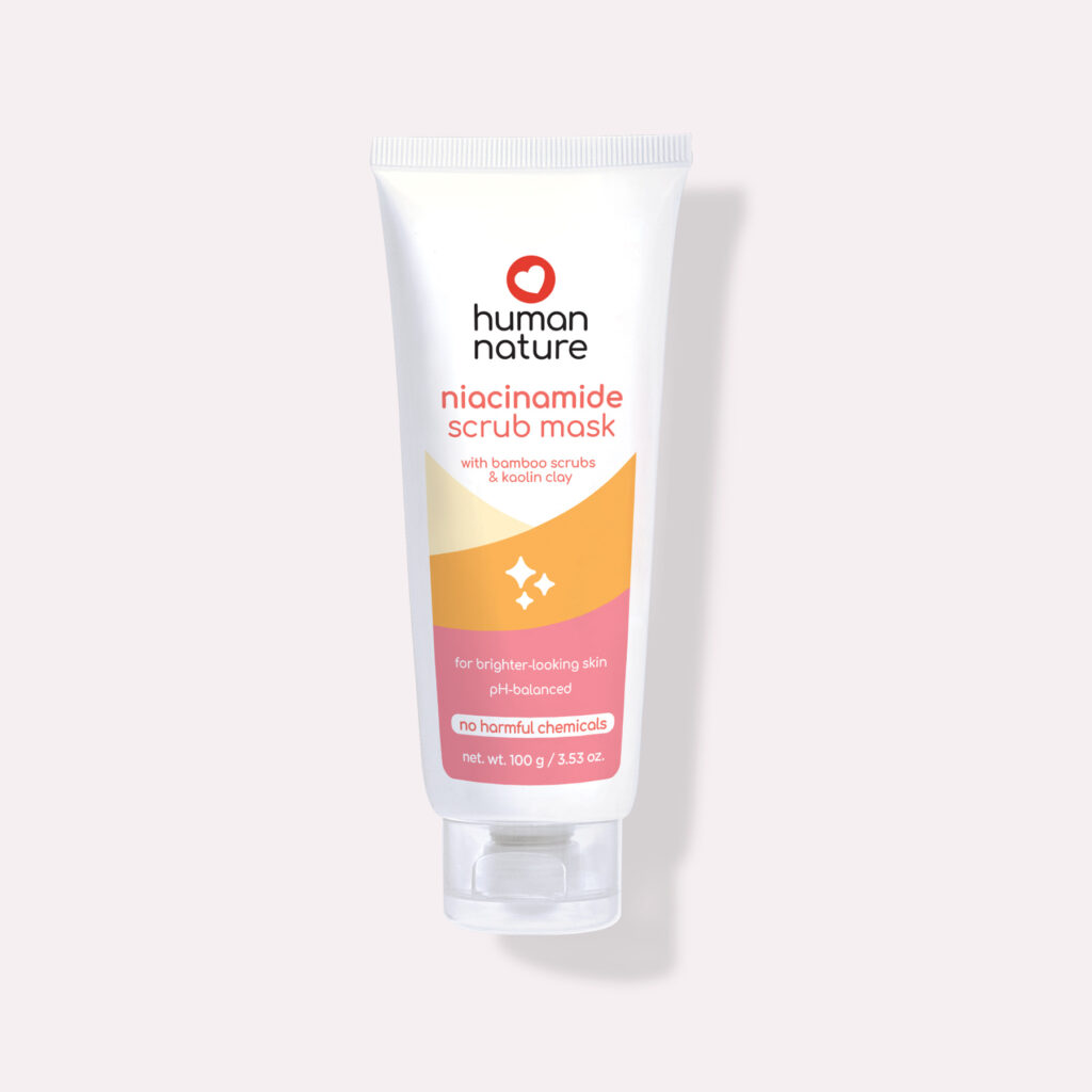 human nature niacinamide scrub mask