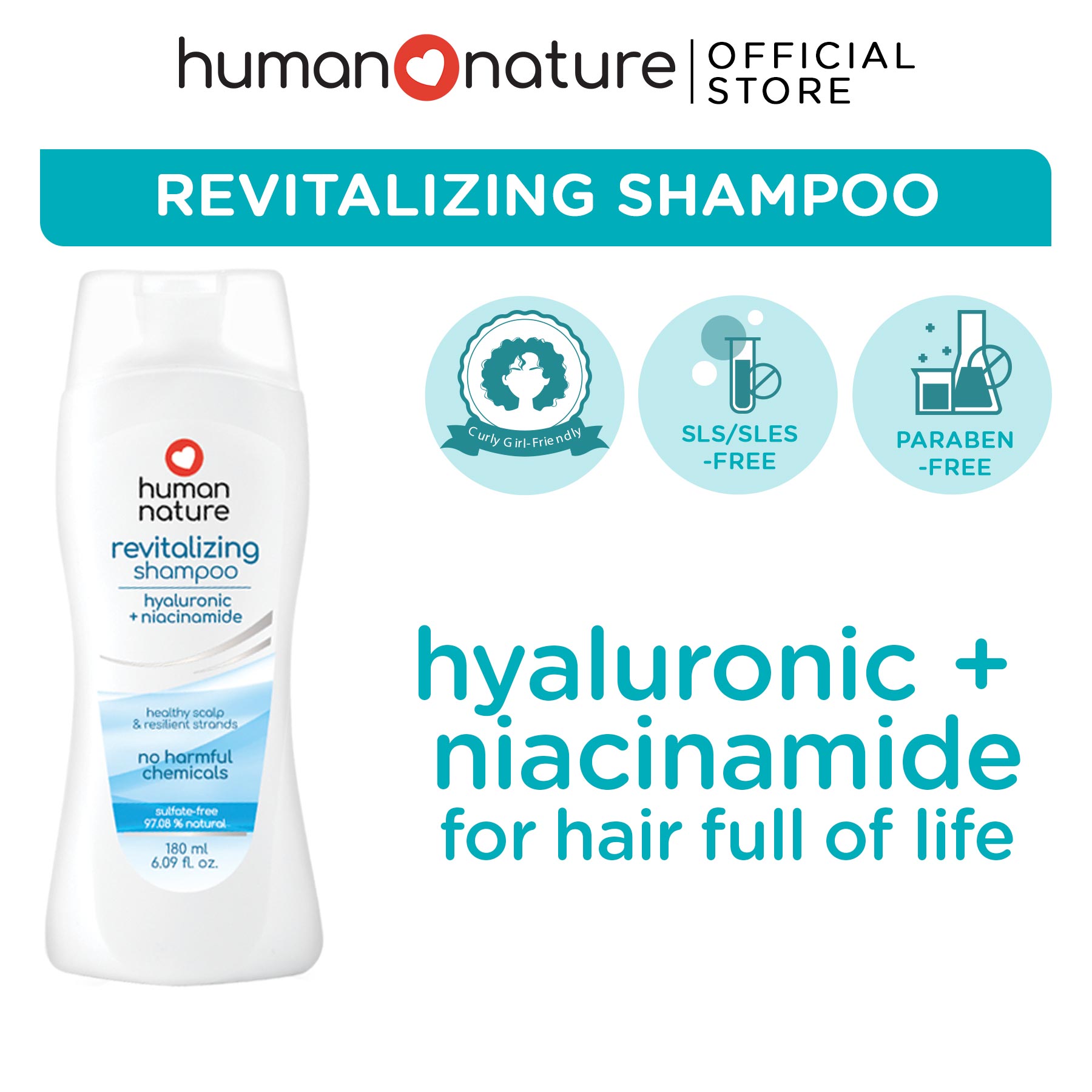 Revitalizing Shampoo 180ml - Image 2