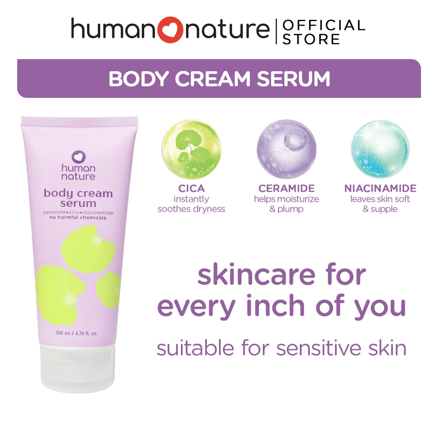 Body Cream Serum 200ml - Image 2